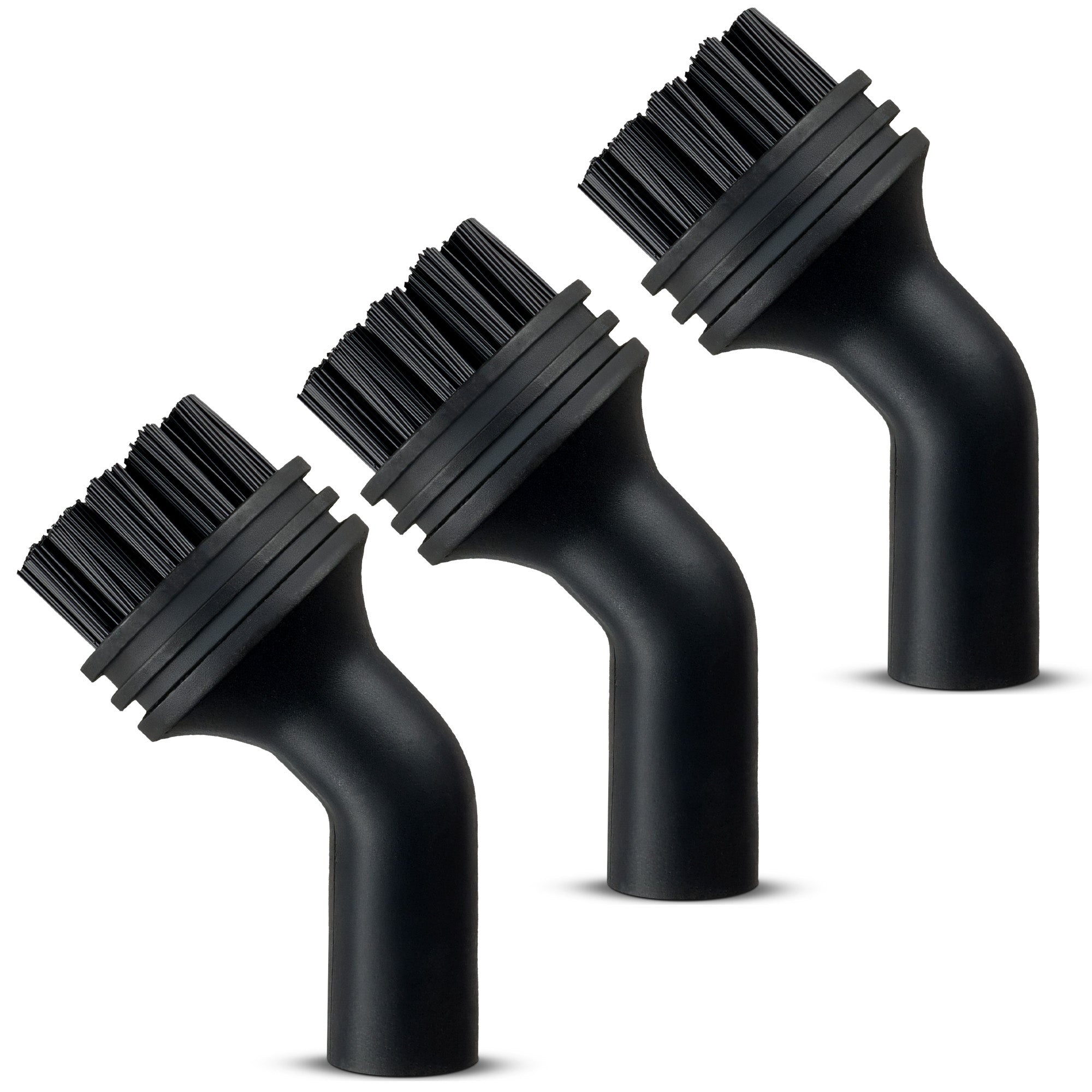 Nylon-Rundbürste - 3er Set