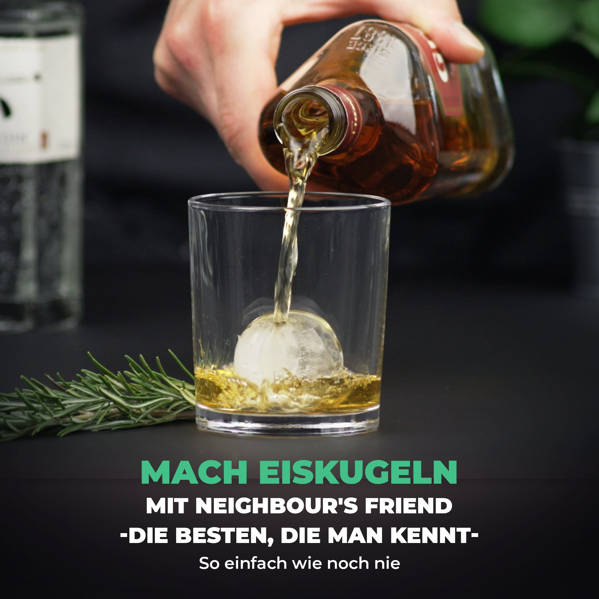 Eiswürfel- und Eiskugelform