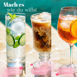 Patentierte Eiskugelform & Eiswürfelform Pink – XXL Eiswürfel (5 cm) & Kugeln (4,5 cm) aus Platinsilikon – Einfaches Herausdrücken & leichtes Lösen – Für Cocktails, Longdrinks & Getränke – BPA-frei & spülmaschinengeeignet