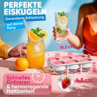 Patentierte Eiskugelform XXL – Softbase – Sets & Mehrfachpacks