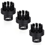 Nylon-Rundbürsten Set für den 2-in-1 Dampfreiniger