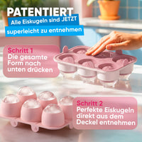 Patentierte Eiskugelform XXL – Softbase – Sets & Mehrfachpacks