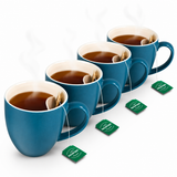 Teetasse mit integrierter Beutelablage – Patentiertes Design aus Keramik (325 ml) – Praktisch, stilvoll & perfekt für deinen Tee-Moment