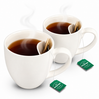 Teetasse mit integrierter Beutelablage – Patentiertes Design aus Keramik (325 ml) – Praktisch, stilvoll & perfekt für deinen Tee-Moment
