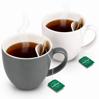 Teetasse mit integrierter Beutelablage – Patentiertes Design aus Keramik (325 ml) – Praktisch, stilvoll & perfekt für deinen Tee-Moment