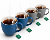 Teetasse mit integrierter Beutelablage – Patentiertes Design aus Keramik (325 ml) – Praktisch, stilvoll & perfekt für deinen Tee-Moment