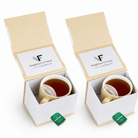 Teetasse mit integrierter Beutelablage – Patentiertes Design aus Keramik (325 ml) – Praktisch, stilvoll & perfekt für deinen Tee-Moment