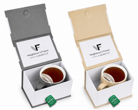 Teetasse mit integrierter Beutelablage – Patentiertes Design aus Keramik (325 ml) – Praktisch, stilvoll & perfekt für deinen Tee-Moment