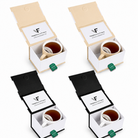 Teetasse mit integrierter Beutelablage – Patentiertes Design aus Keramik (325 ml) – Praktisch, stilvoll & perfekt für deinen Tee-Moment