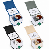 Teetasse mit integrierter Beutelablage – Patentiertes Design aus Keramik (325 ml) – Praktisch, stilvoll & perfekt für deinen Tee-Moment
