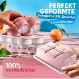 Patentierte Eiskugelform XXL – Softbase – Sets & Mehrfachpacks