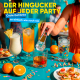 Patentierte Eiskugelform XXL 2er Set – Große runde Eiswürfel (4,5 cm) – Softboden für leichtes Lösen ohne Brechen – Für Getränke, Cocktails & Softdrinks – BPA-frei & auslaufsicher