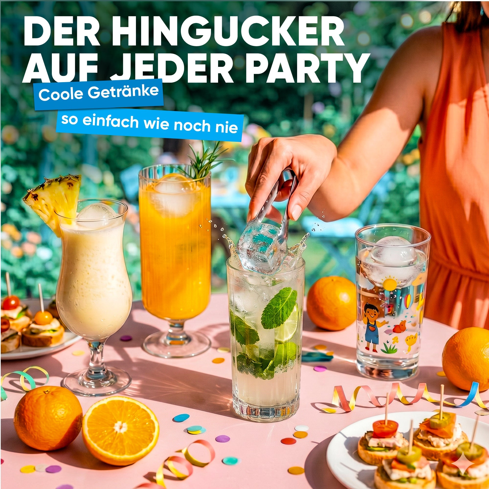 Patentierte Eiskugelform XXL – Softbase – Sets & Mehrfachpacks