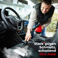 Handdampfreiniger kraftvoll – Entfernt Fett, Kalk & Bakterien – Für Küche, Bad, Fenster, Fugen, Sofa & Auto – Präzise Reinigung ohne Chemie