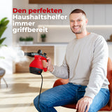 Handdampfreiniger kraftvoll – Entfernt Fett, Kalk & Bakterien – Für Küche, Bad, Fenster, Fugen, Sofa & Auto – Präzise Reinigung ohne Chemie