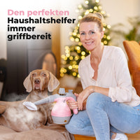 Handdampfreiniger kraftvoll – Entfernt Fett, Kalk & Bakterien – Für Küche, Bad, Fenster, Fugen, Sofa & Auto – Präzise Reinigung ohne Chemie