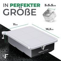 Eiswürfel- und Eiskugelform