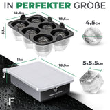 Eiswürfel- und Eiskugelform