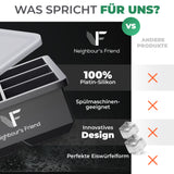 Patentierte Eiskugelform & Eiswürfelform Schwarz – XXL Eiswürfel (5 cm) & Kugeln (4,5 cm) aus Platinsilikon – Einfaches Herausdrücken & leichtes Lösen – Für Cocktails, Longdrinks & Getränke – BPA-frei & spülmaschinengeeignet