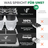 Eiswürfel- und Eiskugelform