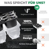 XXL Eiskugelform & Eiswürfelform aus Platinsilikon - Classic | 1er- & 2er-Sets