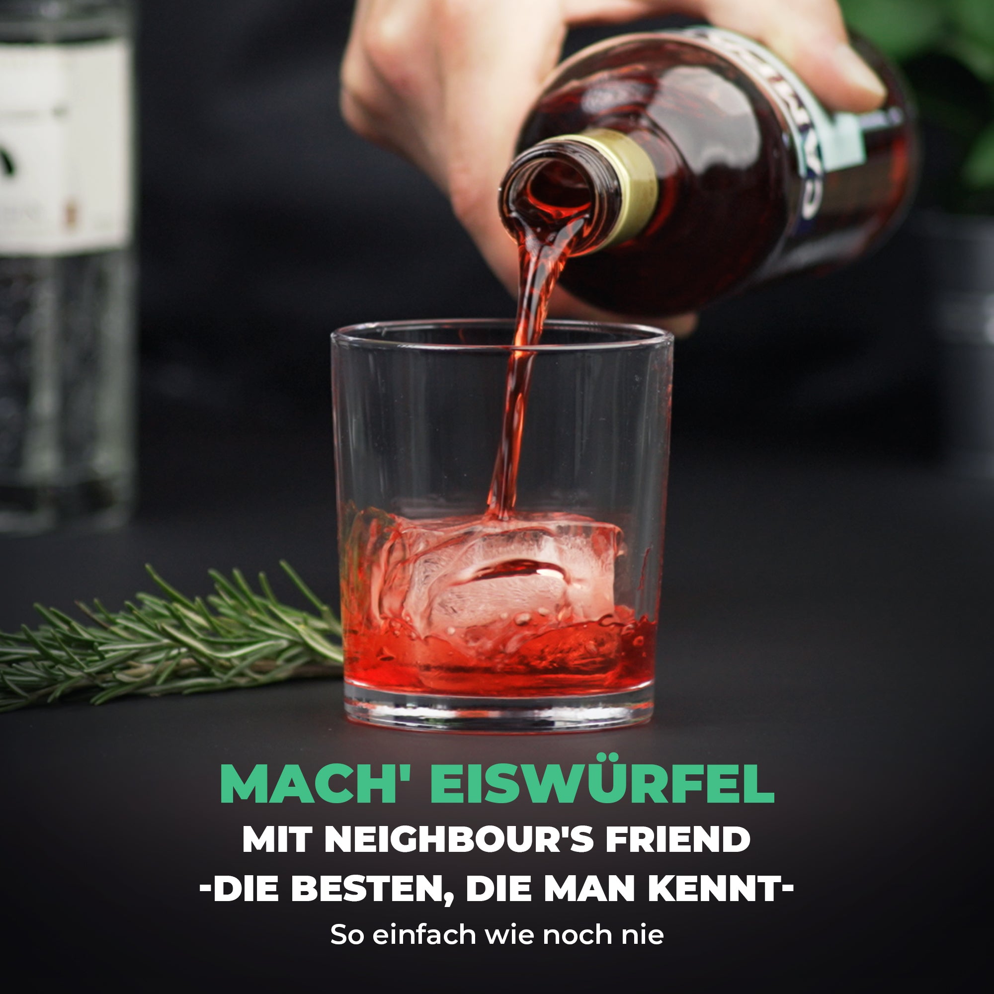 Eiswürfel- und Eiskugelform