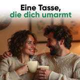 Teetasse mit integriertem Beutelhalter