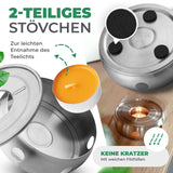 Teekanne aus Glas mit Siebeinsatz