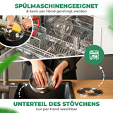 Teekanne aus Glas mit Siebeinsatz