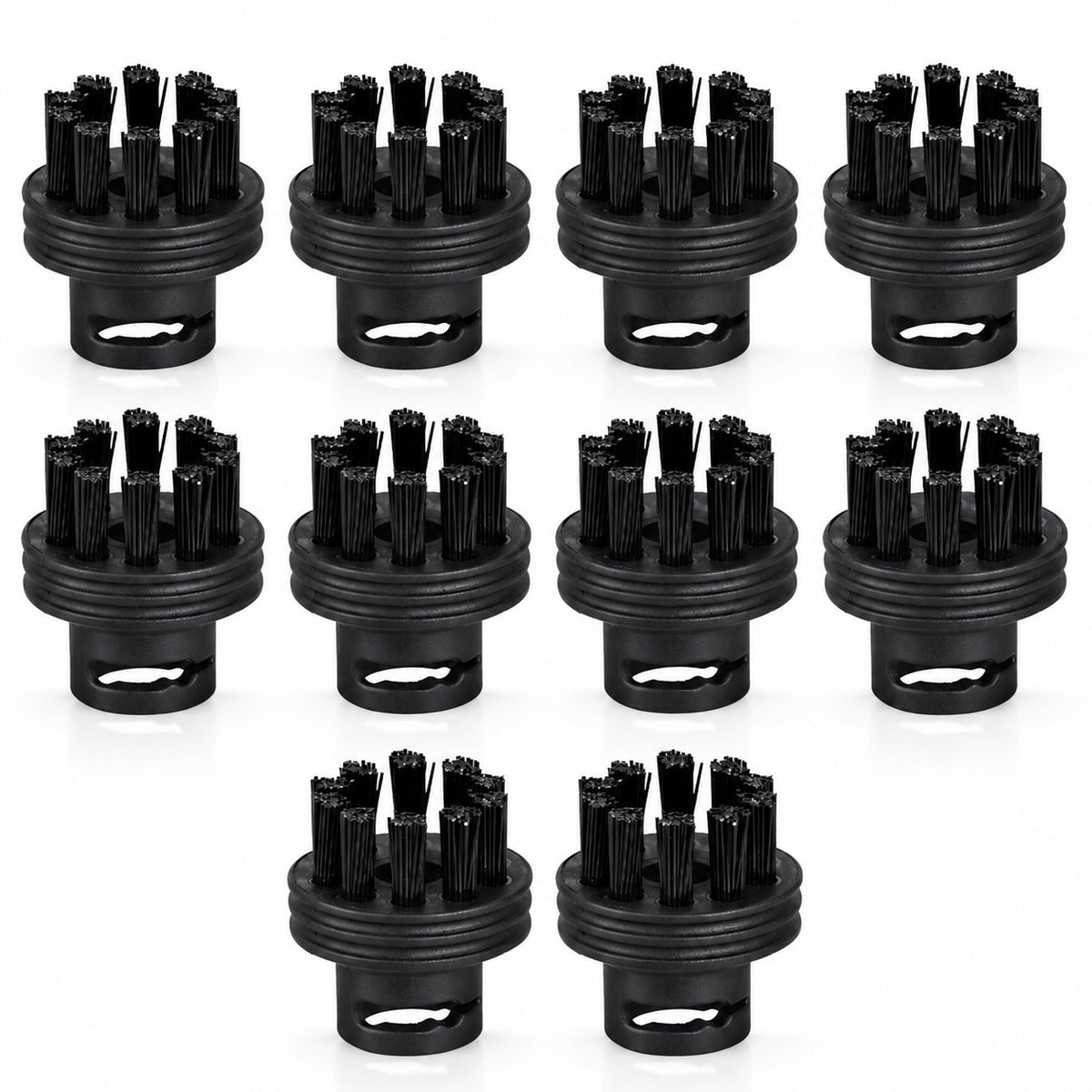 Nylon-Rundbürsten Set für den 2-in-1 Dampfreiniger