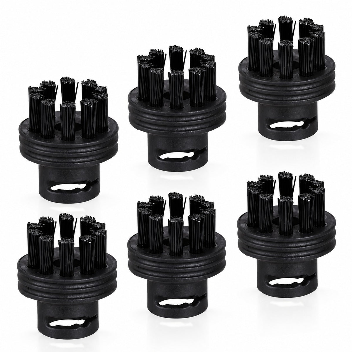 Nylon-Rundbürsten Set für den 2-in-1 Dampfreiniger
